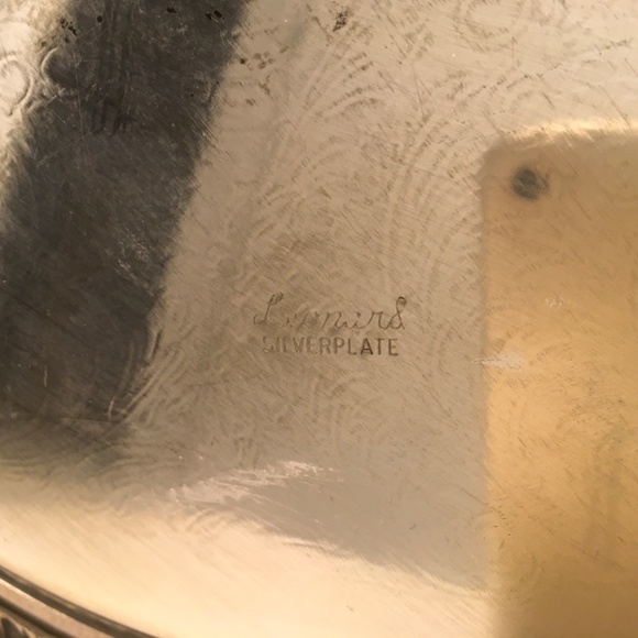 Leonard Silverplate 5-Pc. Coffee Set: Tray, Pot, Creamer, Sugar Bowl and Lid - Picture 5 of 5